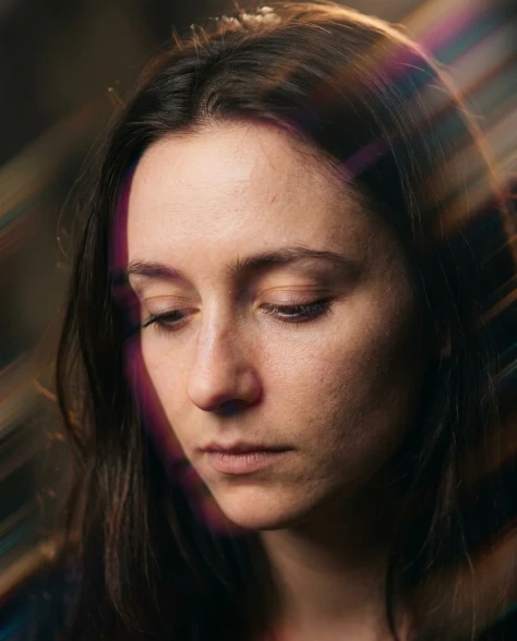 Chromatic Motion-Streak Portrait 5