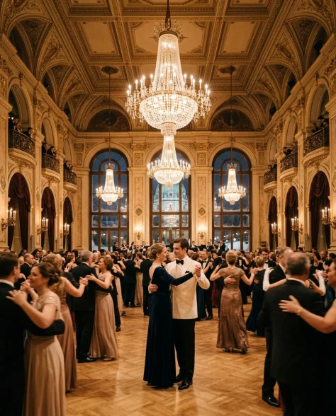 Opulent Ballroom Dance Vintage Romance 3