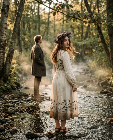 Lovers in a Forest Stream 4