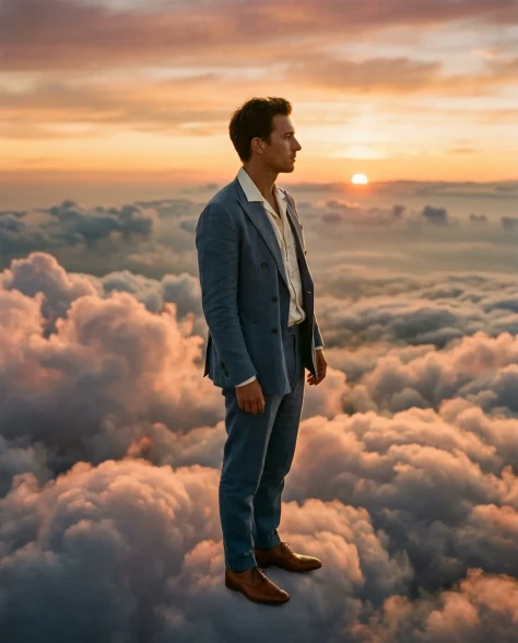 Sitting on Clouds Fashion Portrait 6