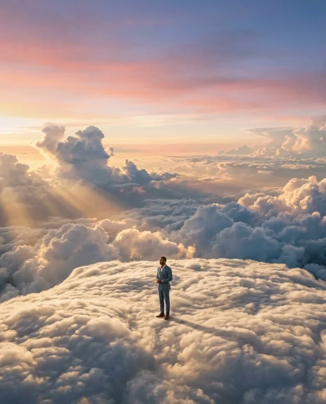 Sitting on Clouds Fashion Portrait 7