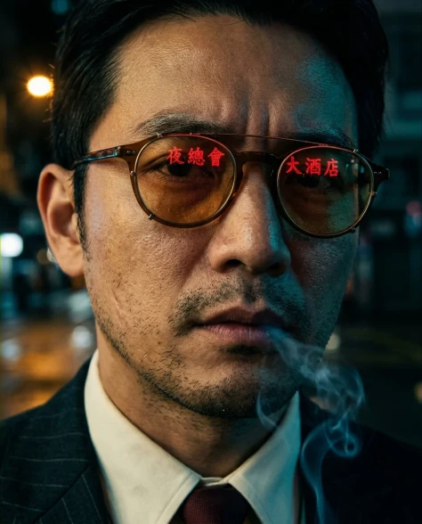 Neo-Noir Elevator & Shutter Diptych 4