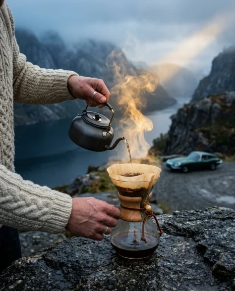 Grand Touring Cars at Misty Norwegian Fjord 2