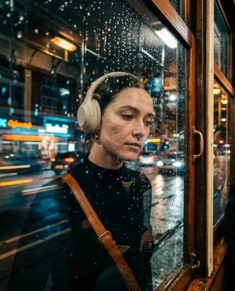 Cinematic Portrait — European Tram Solitude 7