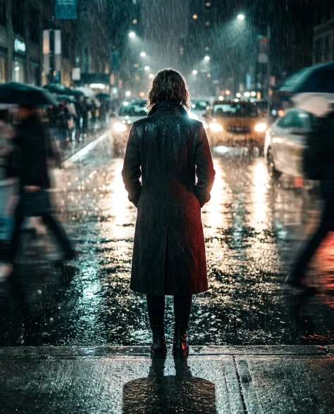Frozen in Motion — Rainy City Night 6