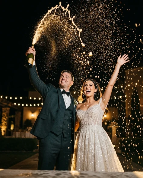 Luxury Champagne Celebration Wedding Campaign 4