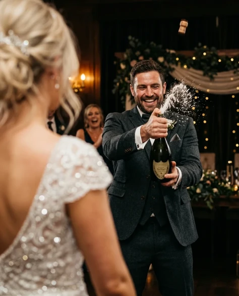 Luxury Champagne Celebration Wedding Campaign 5