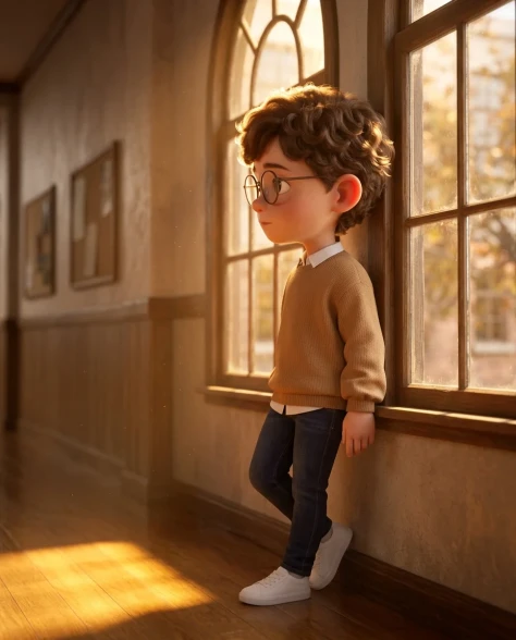 Chibi Boy in Luxurious Modern Loft — 3D CGI Portrait 6