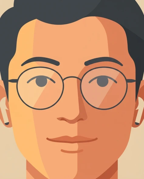 Cinematic Vector Fashion-Editorial Portrait for UI Identity 4