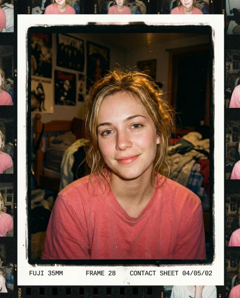 Extreme Lo-Fi Webcam Contact Sheet — 48 Panels 7