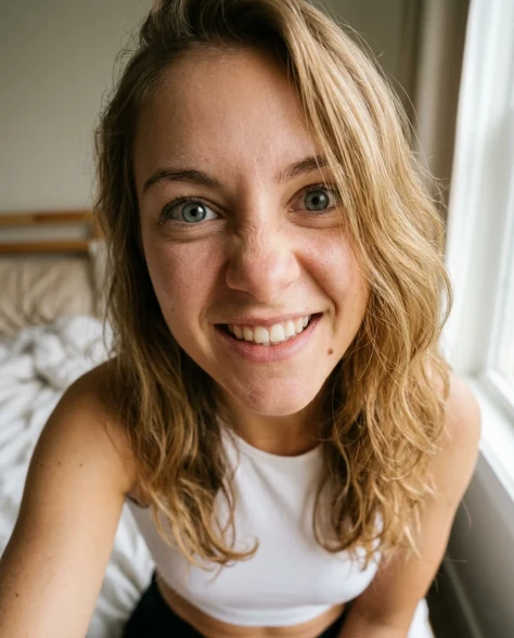 Lazy Morning Selfie Simulation on Bed 6