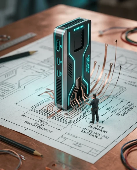 Technical Blueprint Transforming into AI Server Cluster 2