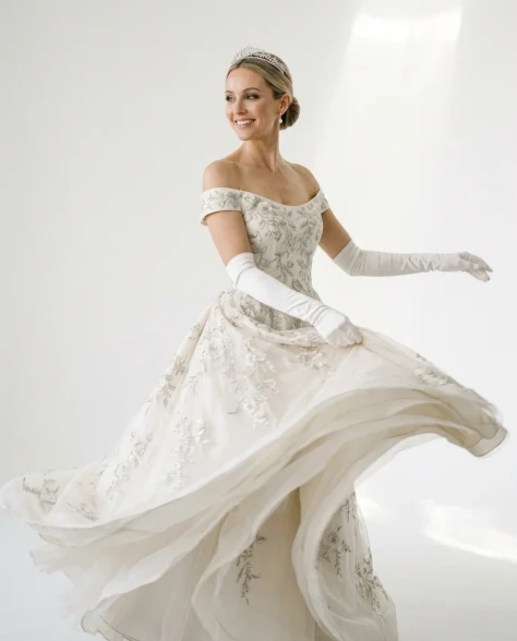 White Ballroom Dance Editorial 2x2 Grid 4