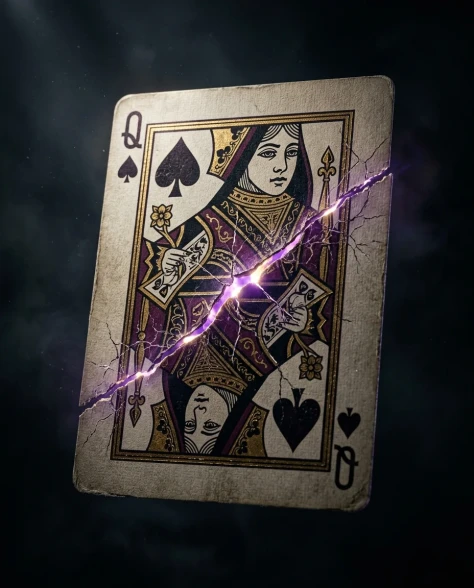 Sorcerer Bursting Through Playing Card — Movie Poster 3