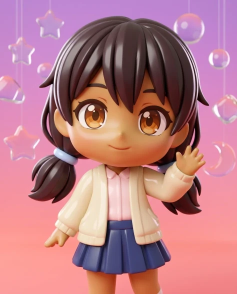 3D Chibi Character Transformation from Reference 1