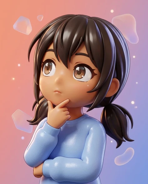3D Chibi Character Transformation from Reference 5