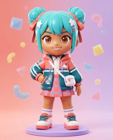 3D Chibi Character Transformation from Reference 7