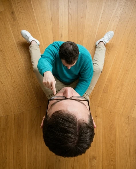 Surreal Conceptual Portrait with Scale Distortion 7