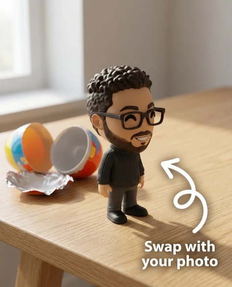Surprise Egg Collectible Figurine Product Photography 3