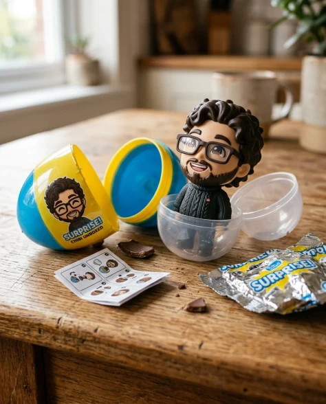 Surprise Egg Collectible Figurine Product Photography 4