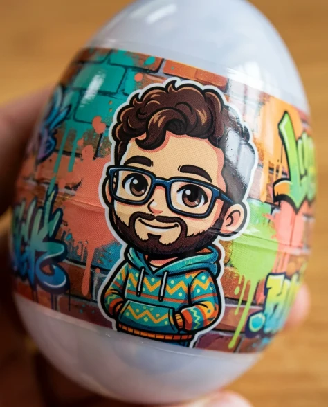 Surprise Egg Collectible Figurine Product Photography 6