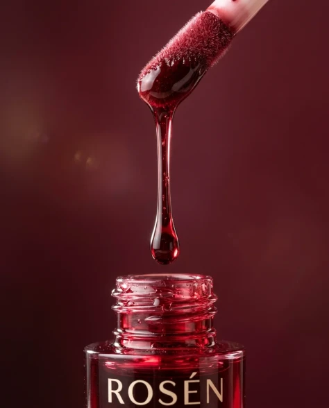 Luxury Lip Oil Beauty Product Photography 2