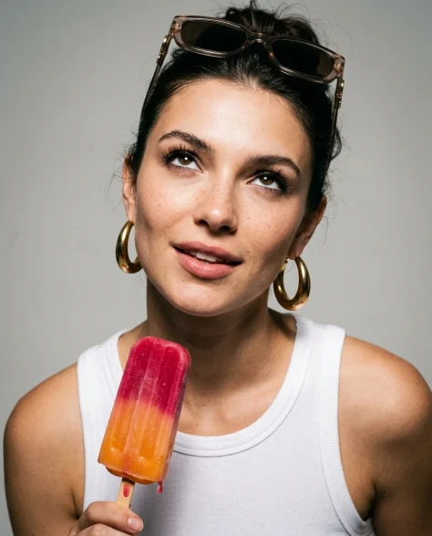 High-Fashion Beauty Close-Up Portrait with Treat 4