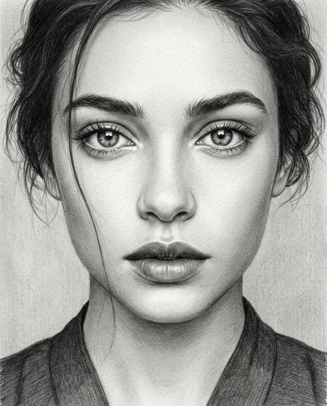 Ultra-Realistic Graphite Pencil Portrait Drawing 2