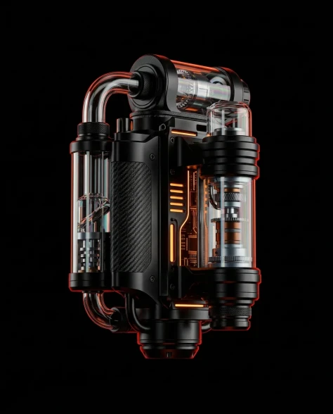 Noir Techcore Product Photography in Void 1