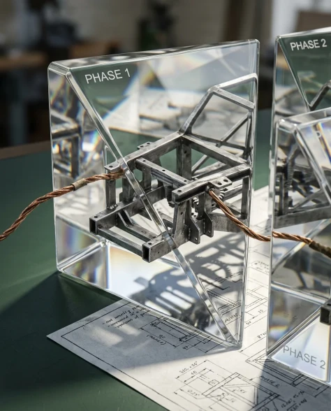Kinetic Blueprint Machine Deconstruction Diorama 2