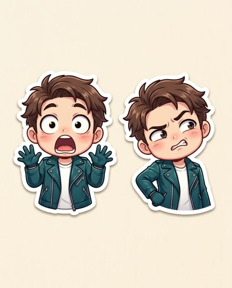 Ultra-Realistic 3D Chibi Sticker Set 3