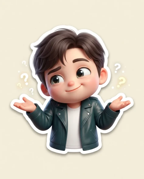 Ultra-Realistic 3D Chibi Sticker Set 7