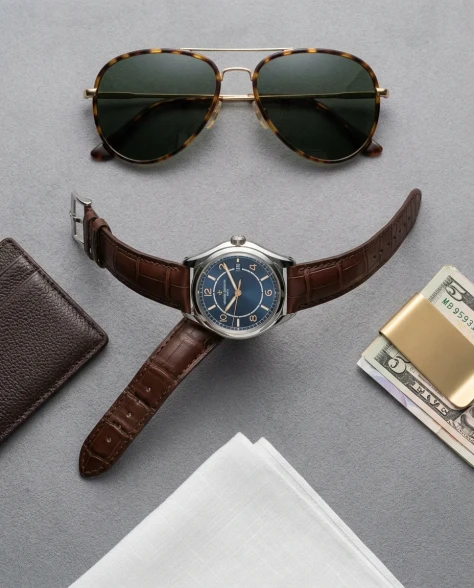 Low-Angle Fashion Campaign with Luxury Watch 6