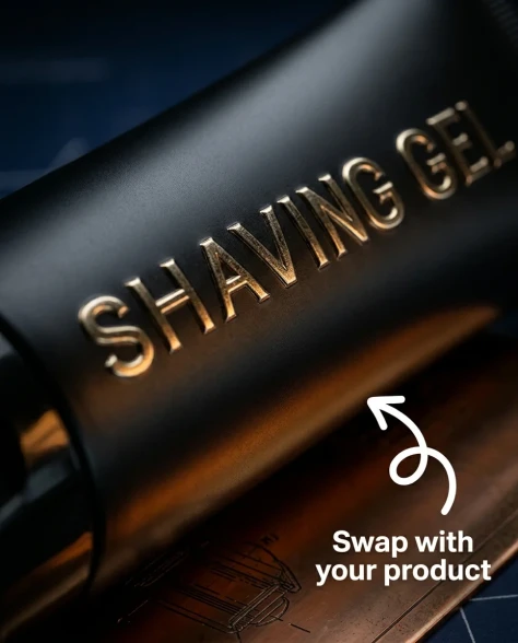 Luxury Grooming Product Photography on Copper Plates 3