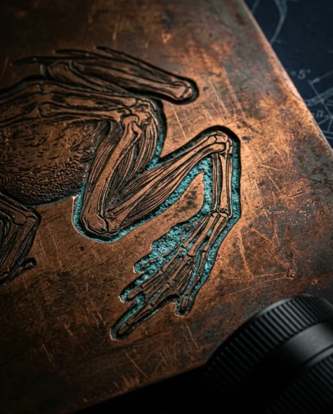 Luxury Grooming Product Photography on Copper Plates 6