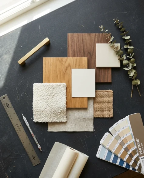 Modern Minimalist Interior Design Presentation Board 7