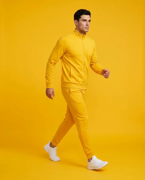 Split-Screen Color-Blocked Fashion Editorial 2