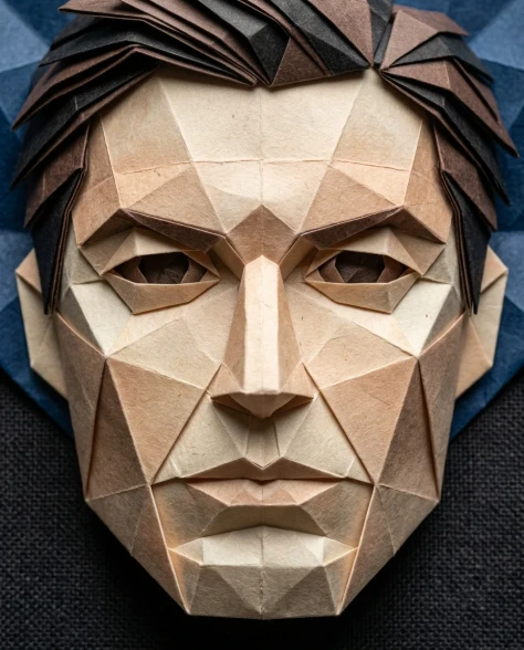 Origami Paper Craft Movie Poster Transformation 2