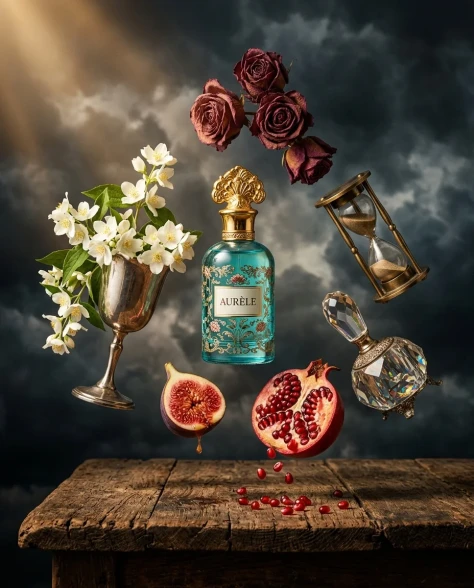 Surreal Baroque Luxury Perfume Advertisement 1