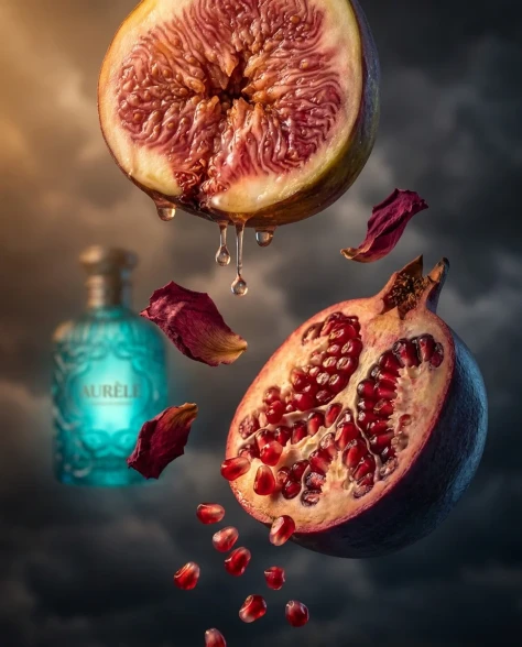 Surreal Baroque Luxury Perfume Advertisement 4