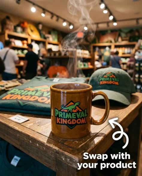 Themed Gift Shop Merchandise Table Display 3