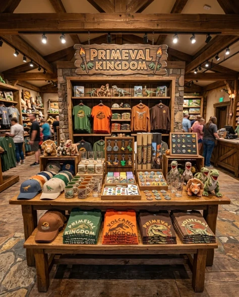 Themed Gift Shop Merchandise Table Display 7