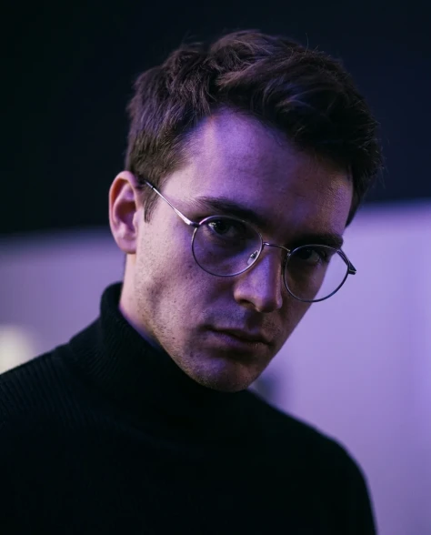 Minimalist Cinematic Neon Portrait 5