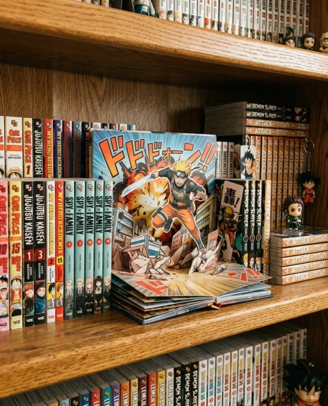 Pop-Up Book Manga Character Diorama 7