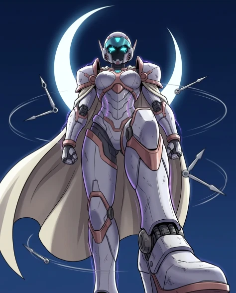 Mecha Armor Transformation Sequence with Combat Finale 7