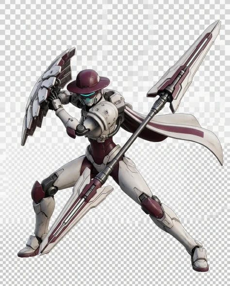 Full Armor Mecha Girl Collectible Model Kit Concept 7