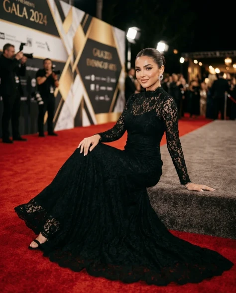 High Fashion Red Carpet Editorial Portrait 5