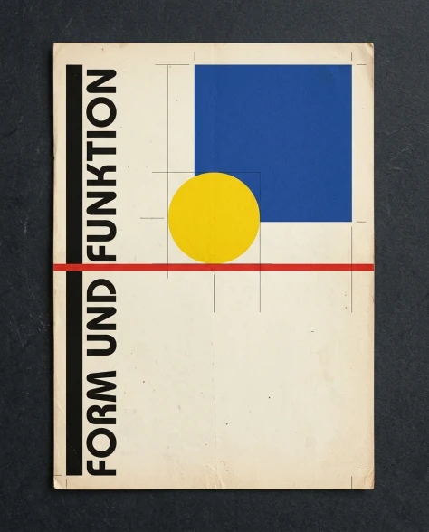 Bauhaus Primary Geometry Functional Poster 2