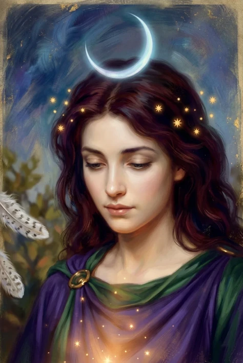 Mystical Tarot Card Portrait 2