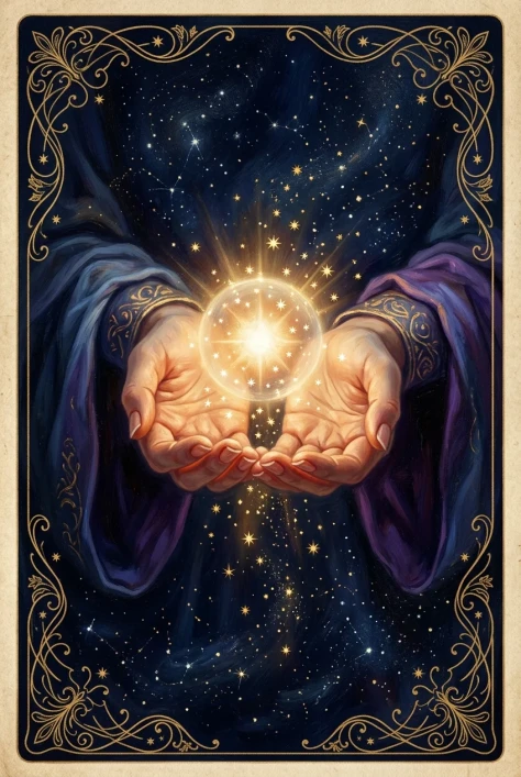 Mystical Tarot Card Portrait 3
